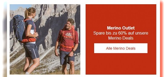 Merino im Outlet von bergzeit - starke Rabatte