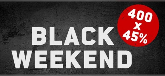 Black Weekend bei bergfreunde - mindestens 45 % auf 400 Artikel sparen