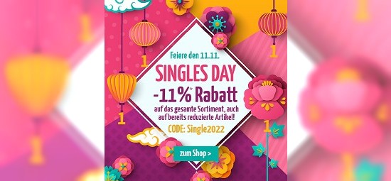 Singles-Day bei doorout.com - 11% Rabatt auf alles