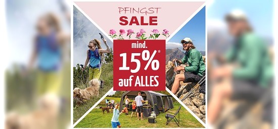 Pfingst-Sale bei doorout - min. 15% auf alles